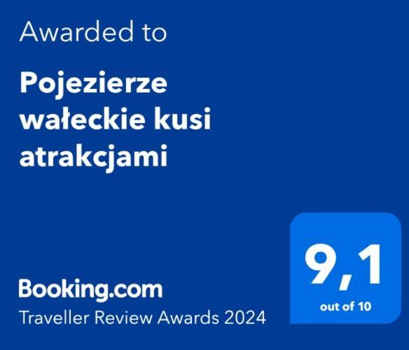 Pojezierze Waleckie Kusi Atrakcjami Apartment Walcz Bagian luar foto